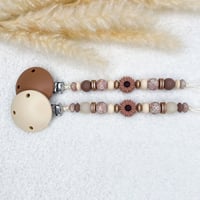 Image 1 of Attache tétine .. Bruny 🤎 .. 