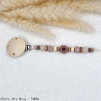 Image 3 of Attache tétine .. Bruny 🤎 .. 