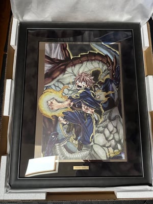 Image of Natsu SIGNED HIRO MASHIMA Japan Exhibition ART PIECE