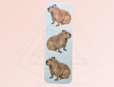 Image of Capybara - Bookmark