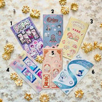 Foil Sticker Sheet - 6 Designs Available