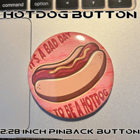 Image 3 of LT's Snack Buttons, 2.28" Pinback Buttons