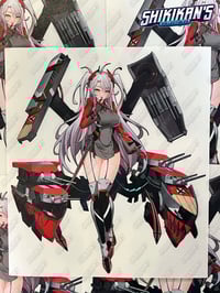 Image 1 of Azur Lane Prinz Eugen 8" Vinyl Sticker