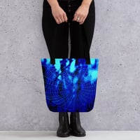Image 3 of Tote bag - Blue Twilight Web