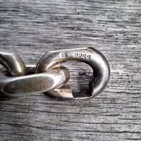Image 4 of Designer Sterling Silver Biker Bracelet, c. '63-'86