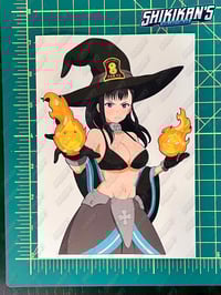 Image 3 of Fire Force Maki 7"/ Tamaki 6" / Iris 6"  Vinyl Sticker