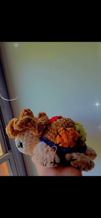 Image 2 of Turtle In A Scarecrow Costume 