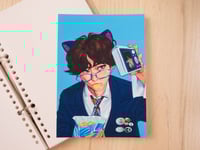 Image 1 of Xiumin "WHEE!" Art Print 5x7"