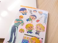 Image 2 of Kai Adult Swim Holo Sticker Sheet