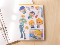 Image 1 of Kai Adult Swim Holo Sticker Sheet