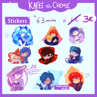 (NEW !) Stickers 60mm