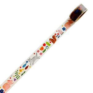 Image of Cozyca - Clear Washi Tape - Happy Garden