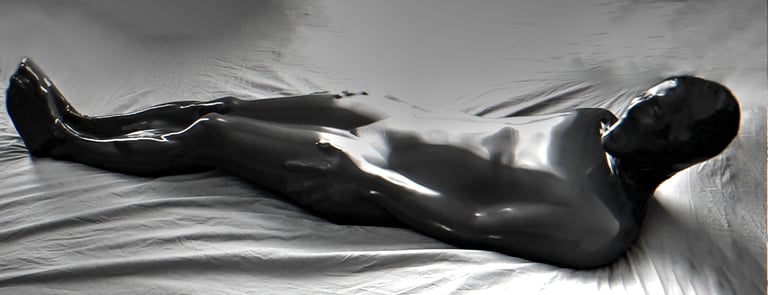[IN STOCK]Vacuum Skinsack for 6ft(approx) Metallic Grey 0.40mm + FREE HOOD Image 2