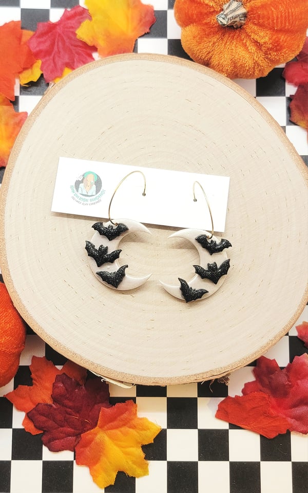 Image of Moonlit Bat Hoops