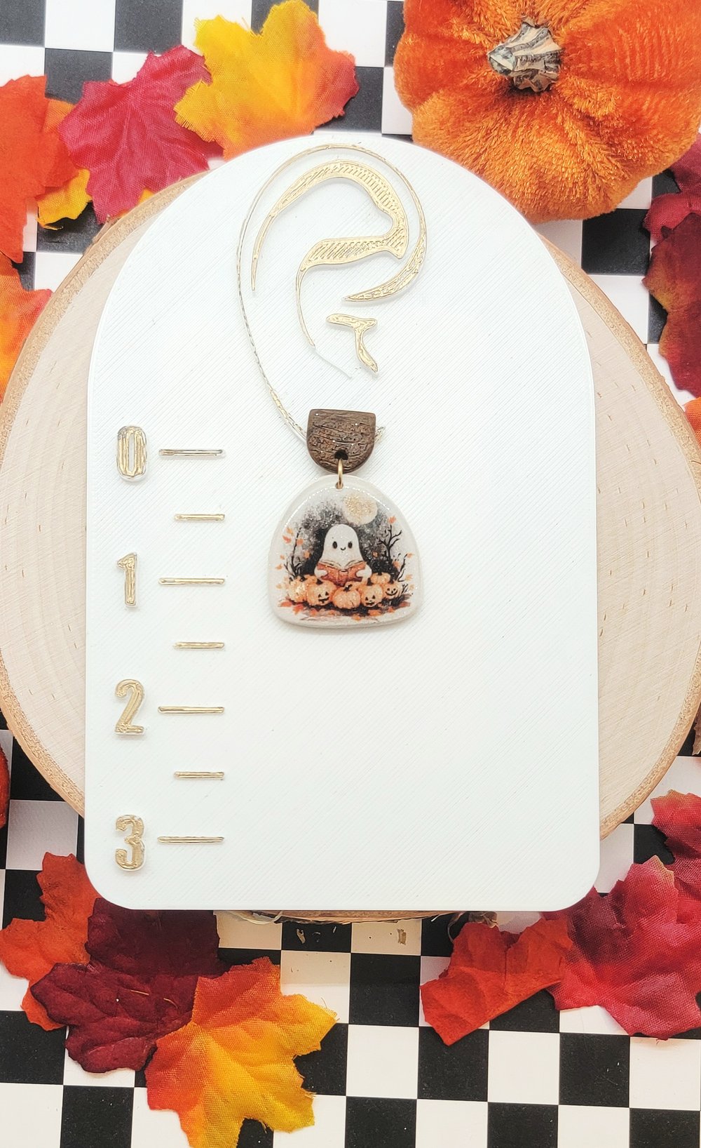 Image of Spooky Cute Ghost Dangles