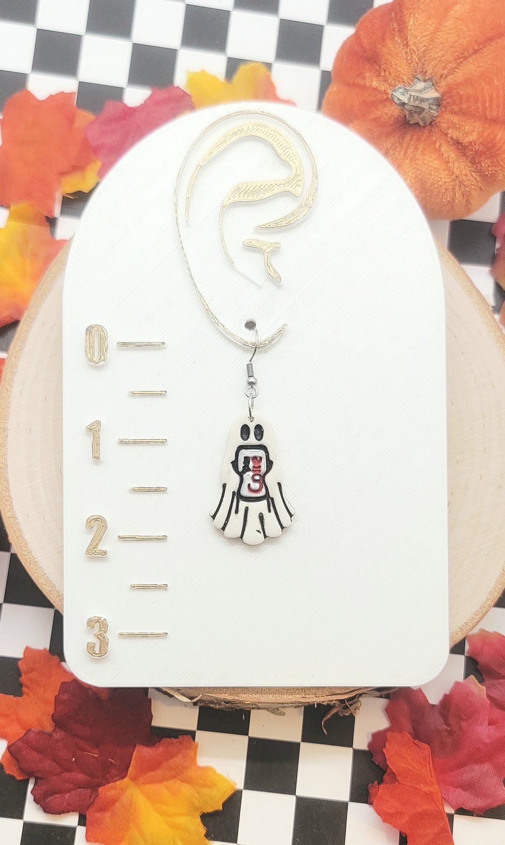 Image of Diet Soda Ghost Earrings