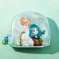 Image 1 of Preorder - Sailor Moon Store Original Aurora Pouch Haruka & Michiru