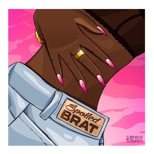 Image of Spoiled Brat (Print)