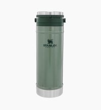 Image 1 of STANLEY™️ CLASSIC TRAVEL MUG FRENCH PRESS “Hammertone Green” | 16 OZ