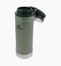 Image 3 of STANLEY™️ CLASSIC TRAVEL MUG FRENCH PRESS “Hammertone Green” | 16 OZ