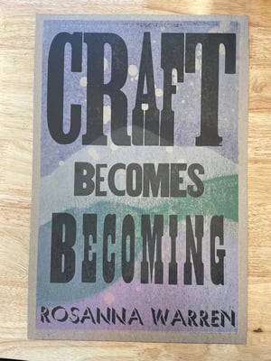 Image of Craft Becomes Becoming 