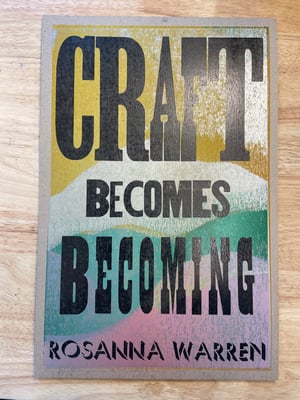 Image of Craft Becomes Becoming 