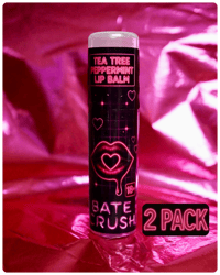 BATE CRUSH Tea Tree Peppermint Lip Balm (2 PACK)