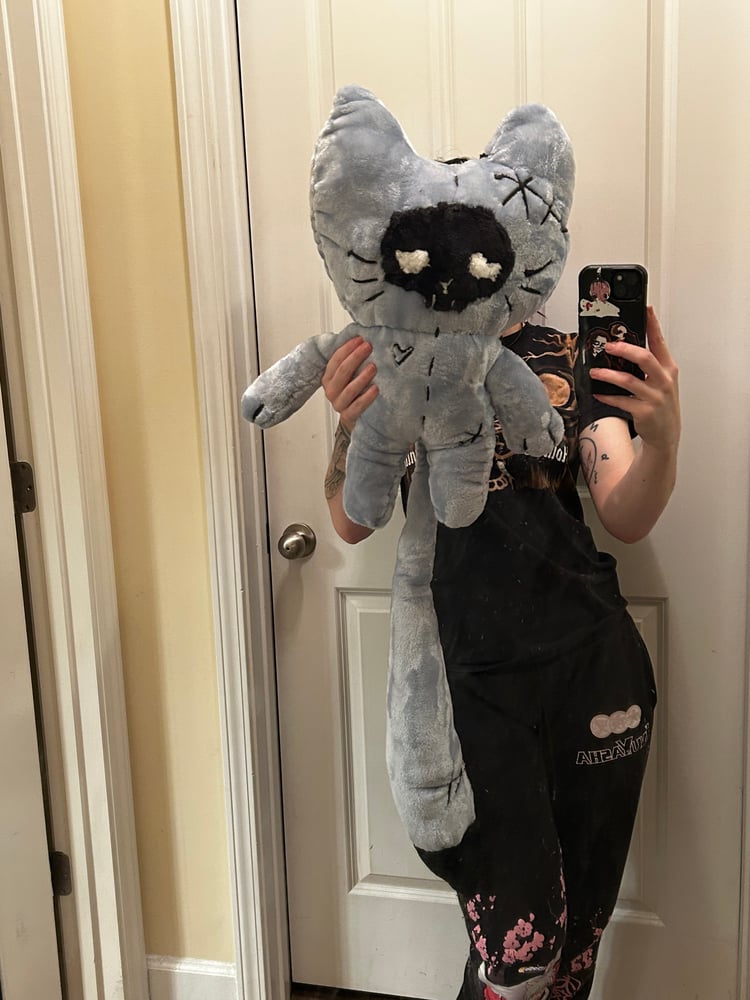 Image of Silhouette Cat Gibbie