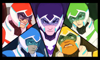 Image 1 of Voltron Crew Print