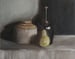 Image of Nature morte avec jarre, bouteille et poire
