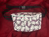 Image 1 of Bow Cat Fanny Pack