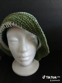 Image 2 of Striped Bucket  Hat