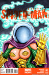 MissTerio (Female Mysterio) bust sketch cover
