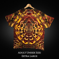 Image 1 of Mandala (XL) Ice Dyed T-shirt