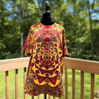 Image 3 of Mandala (XL) Ice Dyed T-shirt