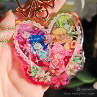 Image 1 of Mew Mew Acrylic Charm Keychain