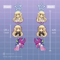 Image 2 of Chobits Linking Acrylic Charm Keychain