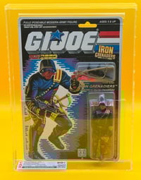 Image 3 of Iron Grenadier (Hasbro, 1988) – MOC CAS Graded 80+! 💥 Vintage G.I. Joe Classic
