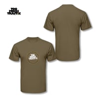 Too Much Traffic Military Green T-Shirt  2.0