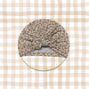 TURBAN jersey graou beige