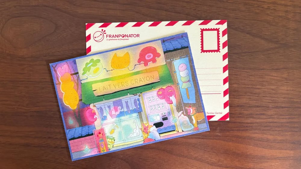 Image of Lait vers crayon