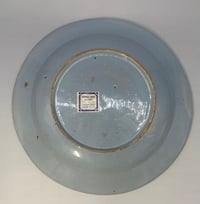 Image 2 of Eighteenth Century English Delftware Plate; Lambeth, London, c.1770.