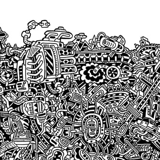 Plakat: Intergalactic Junkyard