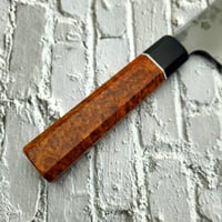 Image 3 of Handforged Nakiri with polished hamon
