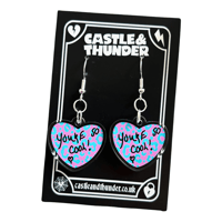 Image 1 of ALABAMA - Heart Earrings