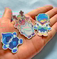 Image 2 of Deltarune Fun Gang Stickers