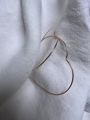 Bracelet jonc Cœur 