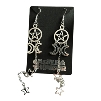Image 1 of ANNE - Pentagram Earrings