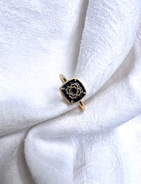 Image 1 of Bague MELINA BLACK