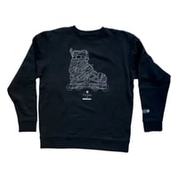 Image 1 of The Fragment Shadow Crewneck Sweatshirt (USD Shadow collab)